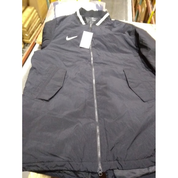 Nike Men's Baseball Stock Dugout Jacket Coat Black Size: L
